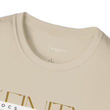 Load image into Gallery viewer, Big Letter KFinity Unisex T-Shirt- Gold