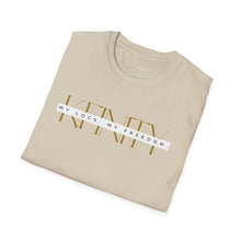 Load image into Gallery viewer, Big Letter KFinity Unisex T-Shirt- Gold