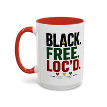 Load image into Gallery viewer, Black Free Loc'd Coffee Mug