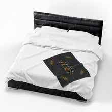 Load image into Gallery viewer, Luxurious 'Loc'd Luxury' Velveteen Plush Blanket