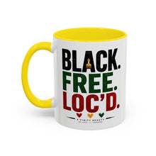 Load image into Gallery viewer, Black Free Loc'd Coffee Mug