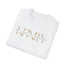 Load image into Gallery viewer, Big Letter KFinity Unisex T-Shirt- Gold