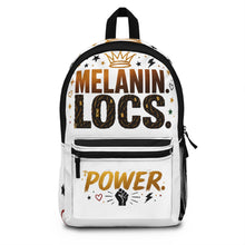 Load image into Gallery viewer, Melanin Locs Power Backpack