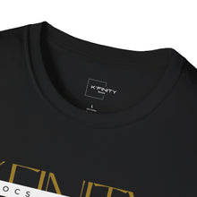 Load image into Gallery viewer, Big Letter KFinity Unisex T-Shirt- Gold