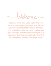 Load image into Gallery viewer, Sacred Locs Mini Journal Prompts