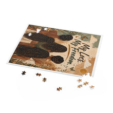 Load image into Gallery viewer, My Locs, My Freedom Puzzle (120/252/500pc)
