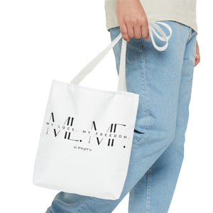 Big Letter ML.MF. Tote Bag