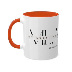 11oz Big Letter ML.MF. Mugs