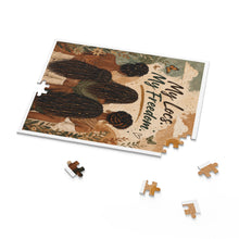 Load image into Gallery viewer, My Locs, My Freedom Puzzle (120/252/500pc)
