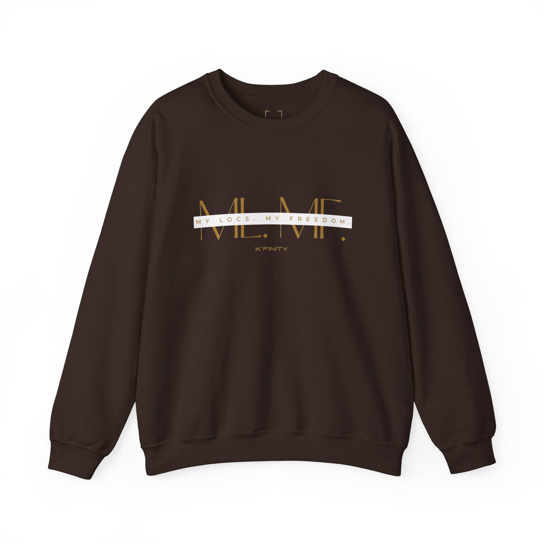 ML.MF. Heavy  Crewneck Sweatshirt- Gold