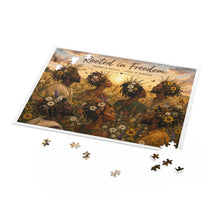 Load image into Gallery viewer, Rooted in Freedom Floral Puzzle – (120/252/500-Piece)
