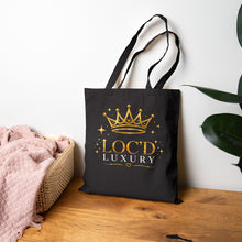 Load image into Gallery viewer, Loc'd Luxury Canvas Tote Bag
