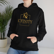 Load image into Gallery viewer, Kfinity Logo Heavy Sweatshirt- Gold
