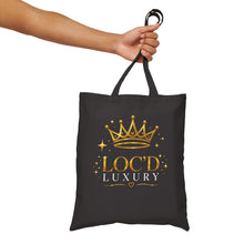 Load image into Gallery viewer, Loc'd Luxury Canvas Tote Bag
