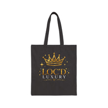 Load image into Gallery viewer, Loc'd Luxury Canvas Tote Bag
