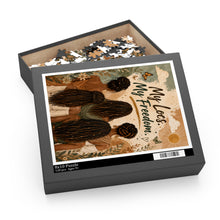 Load image into Gallery viewer, My Locs, My Freedom Puzzle (120/252/500pc)
