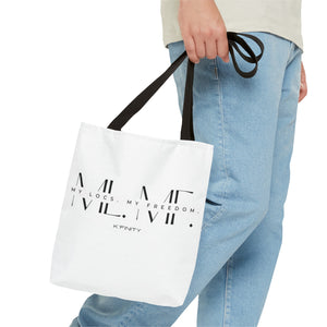 Big Letter ML.MF. Tote Bag