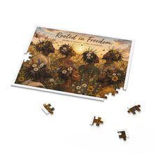 Load image into Gallery viewer, Rooted in Freedom Floral Puzzle – (120/252/500-Piece)

