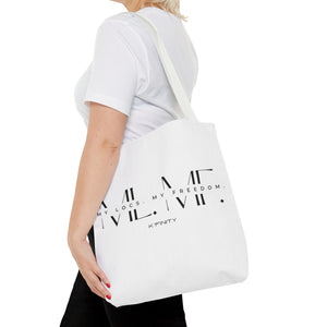 Big Letter ML.MF. Tote Bag