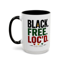 Load image into Gallery viewer, Black Free Loc'd Coffee Mug

