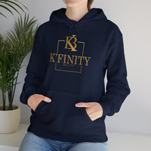 Load image into Gallery viewer, Kfinity Logo Heavy Sweatshirt- Gold
